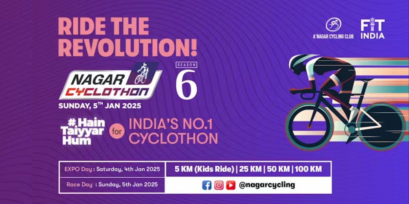 Nagar Cyclothon Event Banner